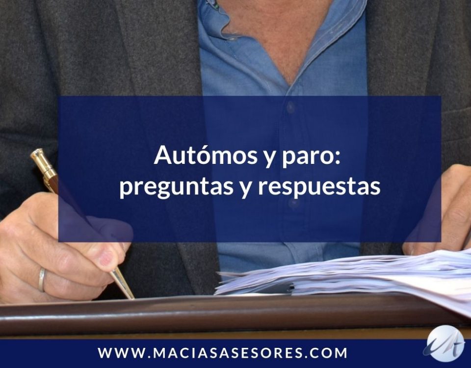 autónomos y paro